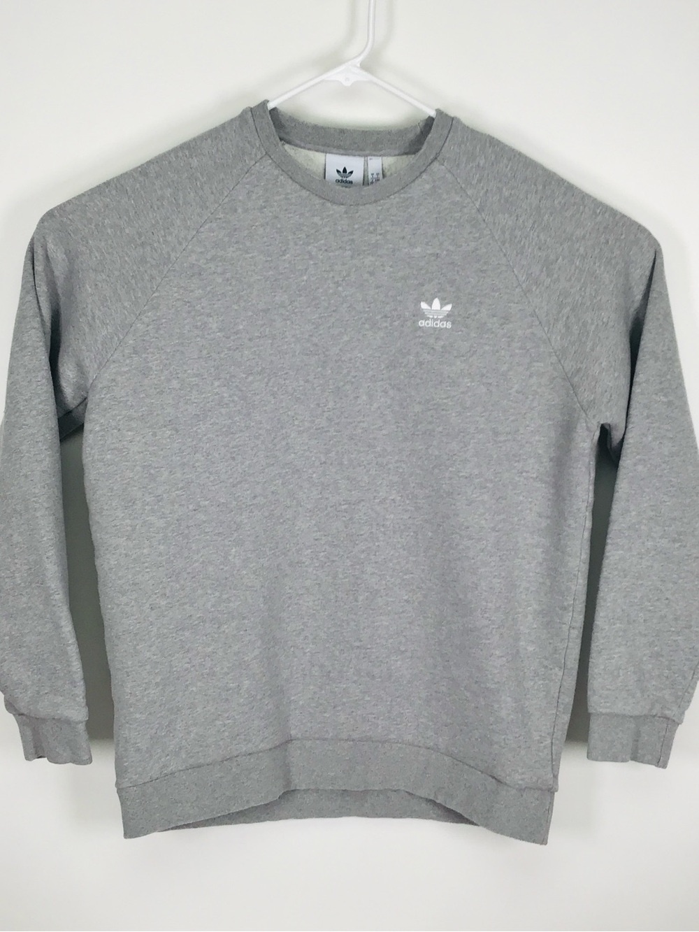 Adidas Primegreen Trefoil men’s long sleeve crew neck sweatshirt large